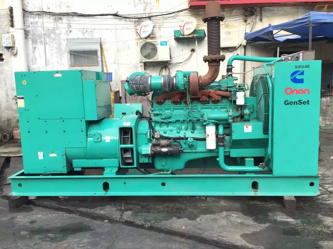 玛曲租赁发电机-柴油发电机不正常冒烟的原因